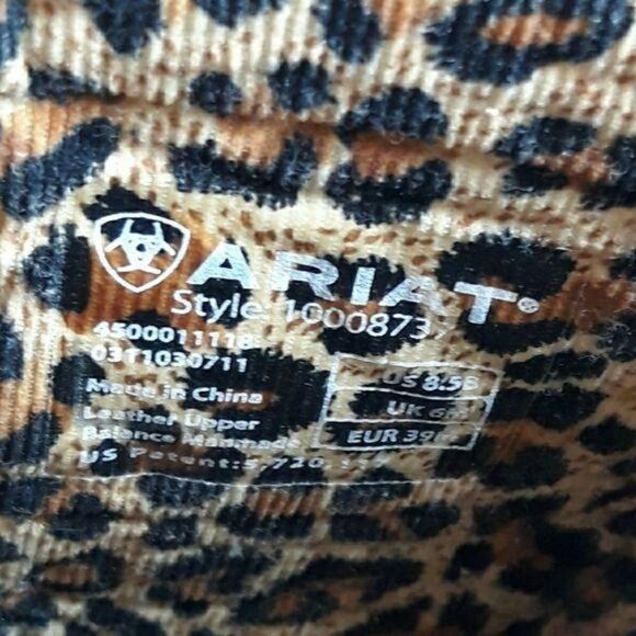 Ariat Rodeo Day Of The Dead Skull Rose Cowboy Boots Tan Turquoise Sz 8.5 - Picture 4 of 12